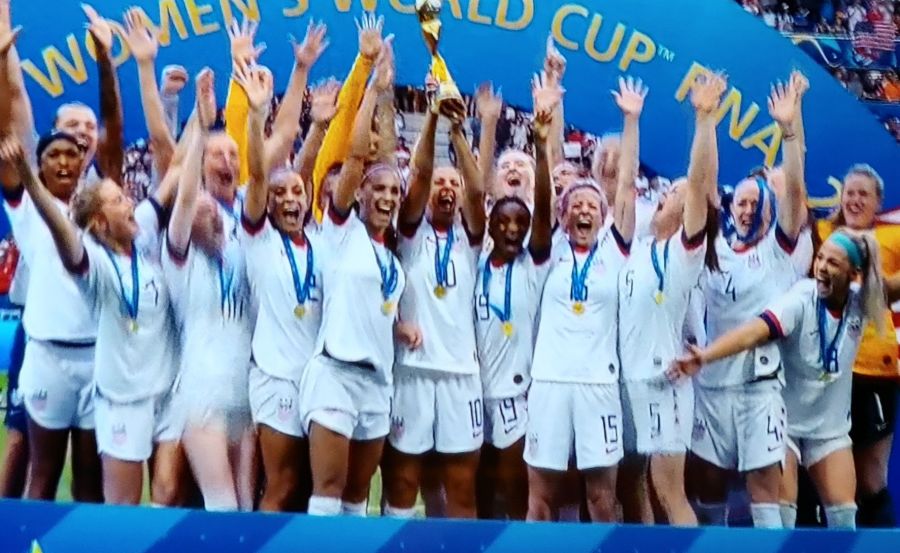 UNITED STATES-FIFA WORLD CUP WOMEN CHAMPIONS!  France did a wonderful job hosting these&nbsp;games.