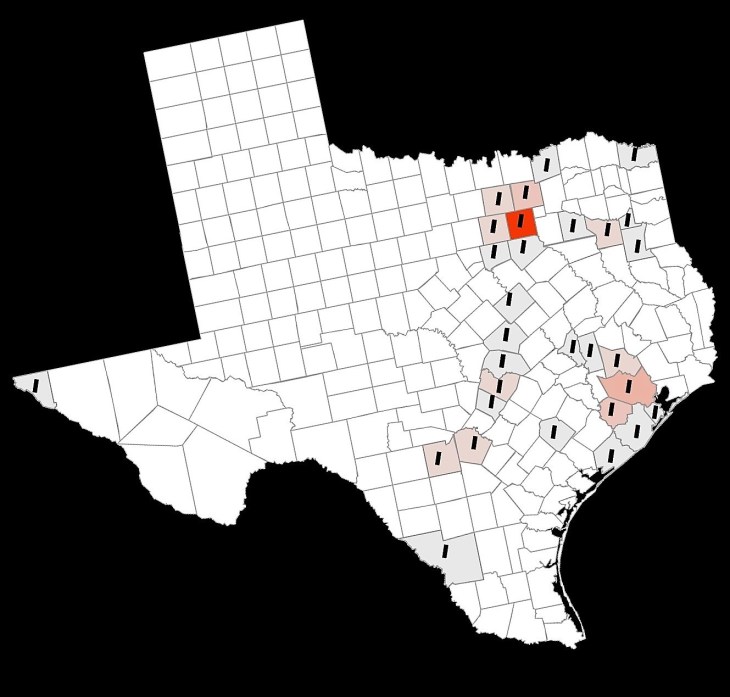 Texas Counties with COVID-19 (5)_LI