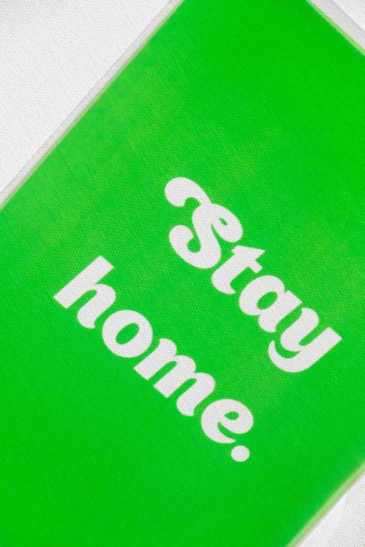 stay home slogan