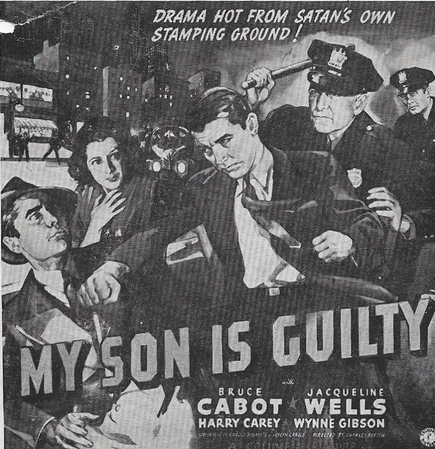 My Son is Guilty-an Old 1939 Gangster&nbsp;Movie.
