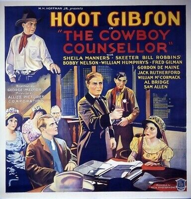 THE COWBOY COUNSELLOR-a fun, enjoyable Old West&nbsp;Western