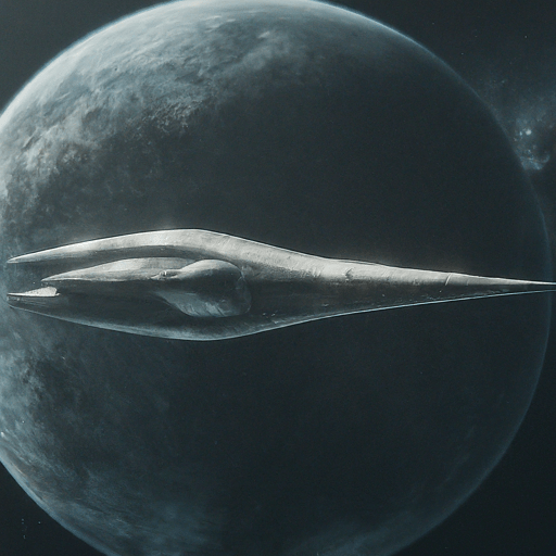 Alien Spaceship spotted near the Moon.&nbsp;What?