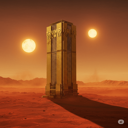 SPACE X to build TRUMP TOWER on&nbsp;Mars?