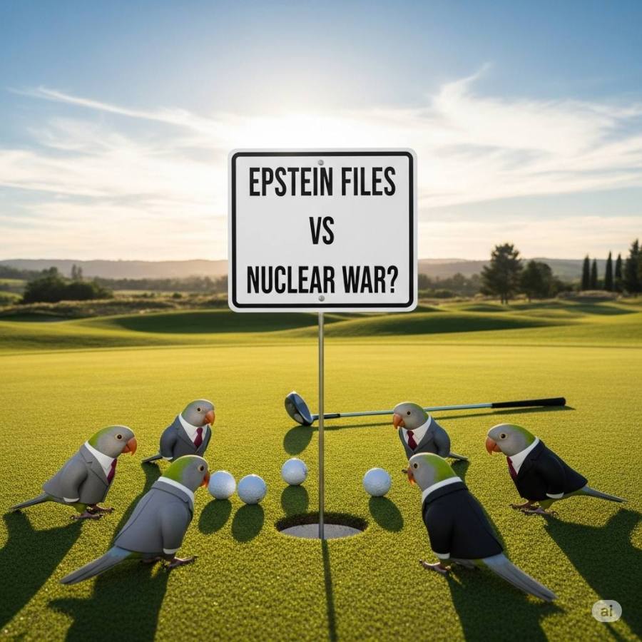 Will a Nuclear War stop the Epstein Files&nbsp;Talk?