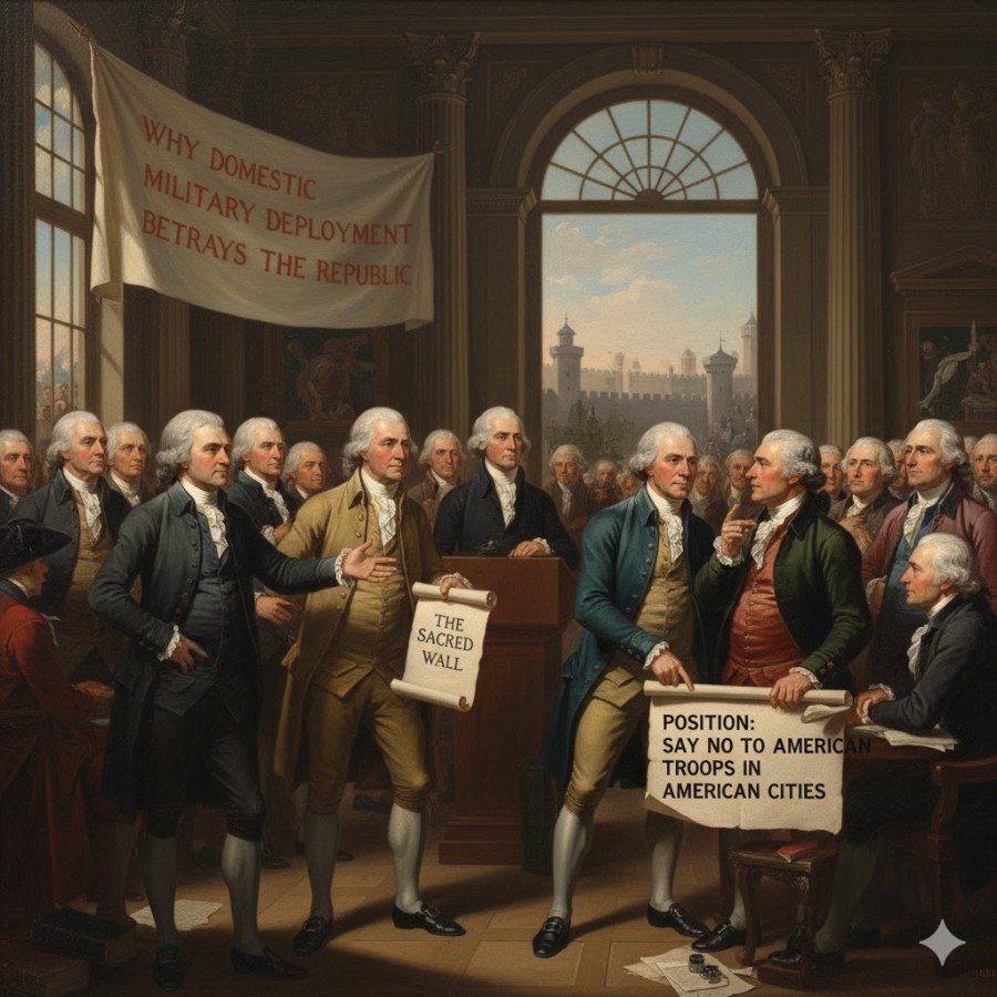 Say No to American Troops in American&nbsp;Cities