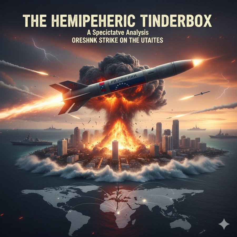 The Hemispheric Tinderbox: A Speculative Analysis of a Venezuelan Oreshnik Strike on the United&nbsp;States