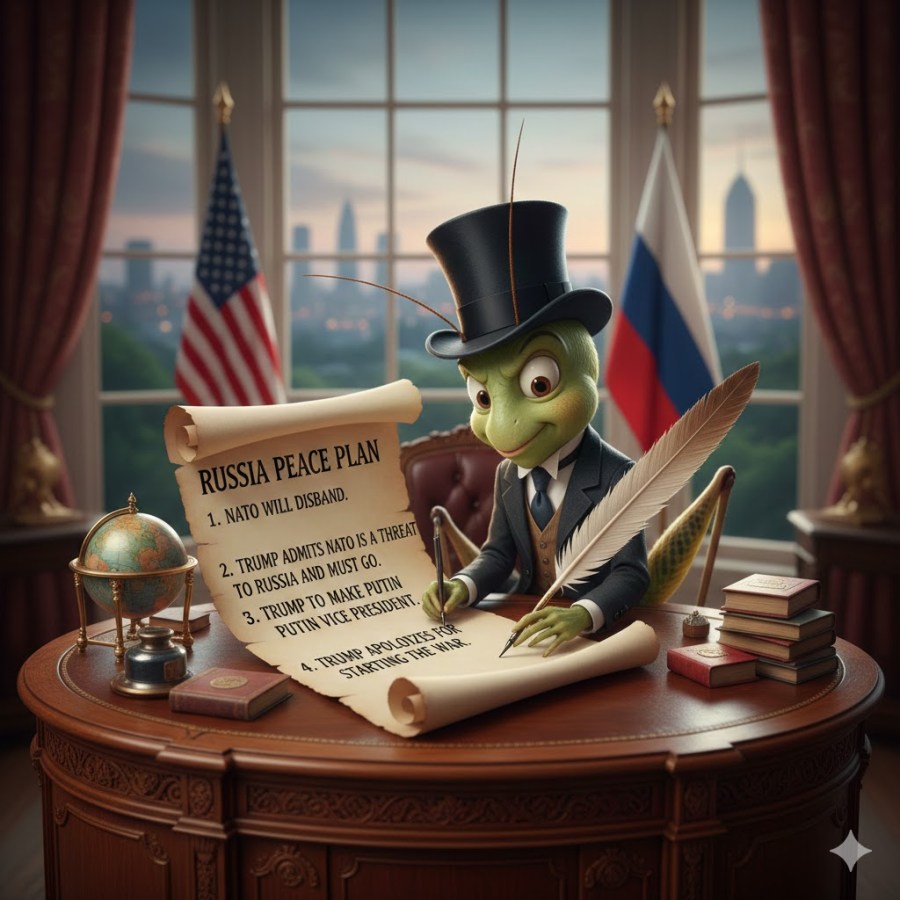 Trump’s Peace Plan is as Hollow as Jimmy the&nbsp;Cricket