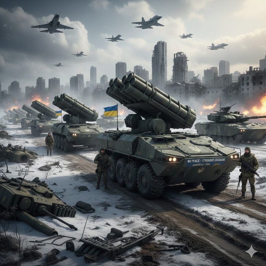 If Putin Ignores the Golden Platter Trump is Offering Him, then bring on The Surge: Fully Equipping Ukraine by January 31st,&nbsp;2026