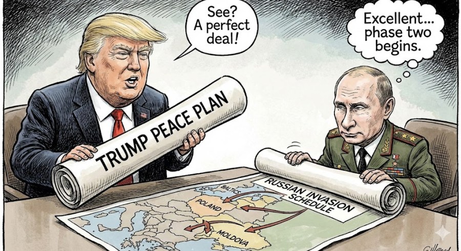 Trump’s PEACE PLAN is Russian Plan for Next&nbsp;Invasion.