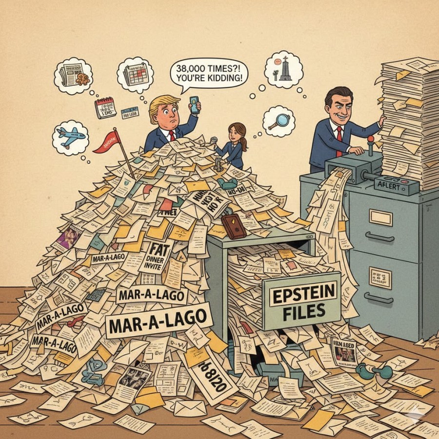 Trump’s Name listed 38,000 times in Epstein&nbsp;Files