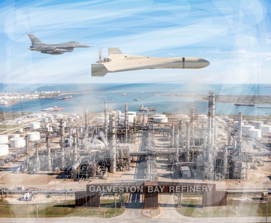 F-16 takes out unidentified Drone seen near Galveston.&nbsp;Texas