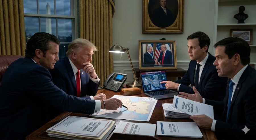 Trump now blaming others for convincing him to attack&nbsp;Iran